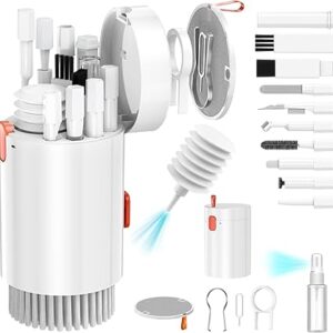 20 in 1 Electronic Cleaner Kit, Multifunctional Cleaning Kit for Airpods pro,Phone, Laptop, Camera,Dust Air Blown and Spray Clean