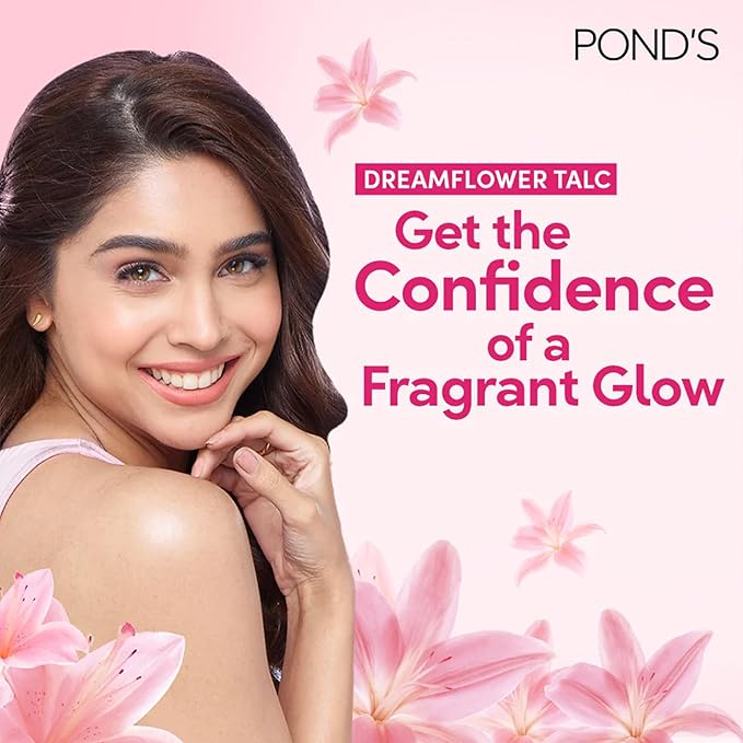 Ponds Dreamflower Fragrant Talc, 100g - Image 2