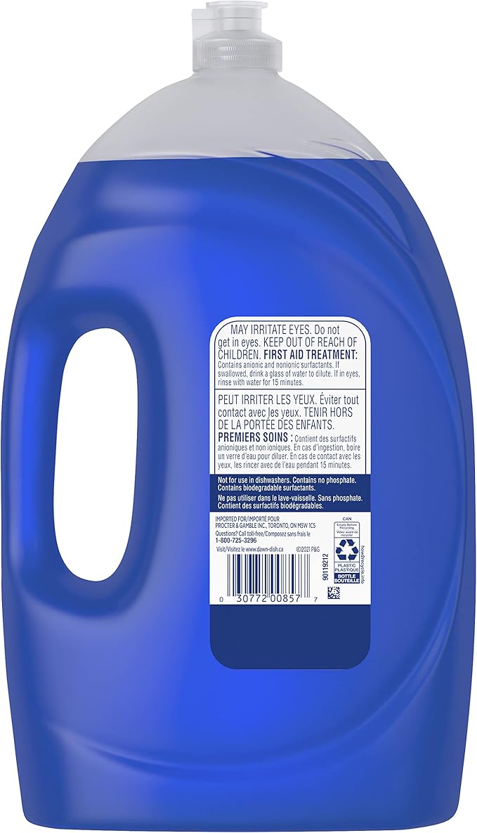 Dawn Platinum Dish Soap Refill, Dishwashing Liquid, 2.21 L - Image 3