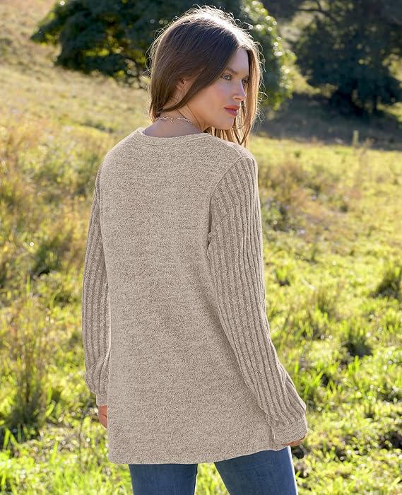 Jescakoo Long Sleeve Shirt Women Business Casual Trendy Clothes S-XXL - Image 3